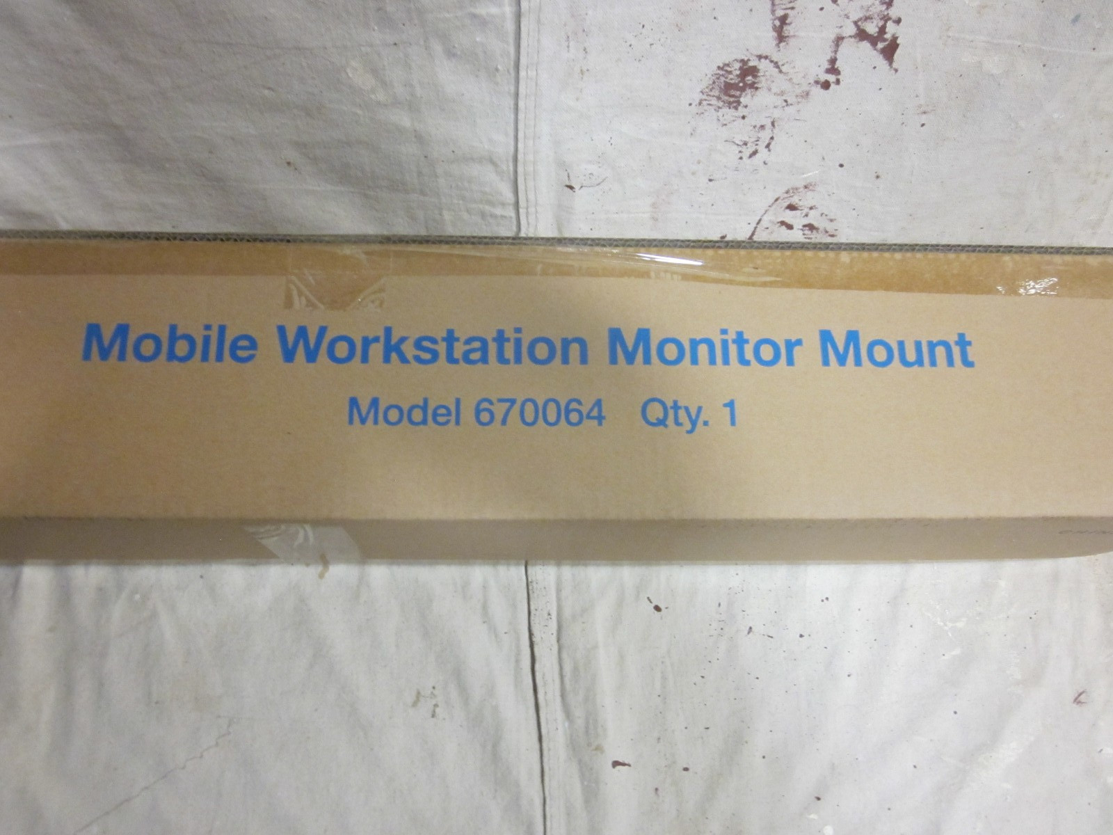 NIB GLOBAL INDUSTRIES MOBILE WORKSTATION MONITOR MOUNT