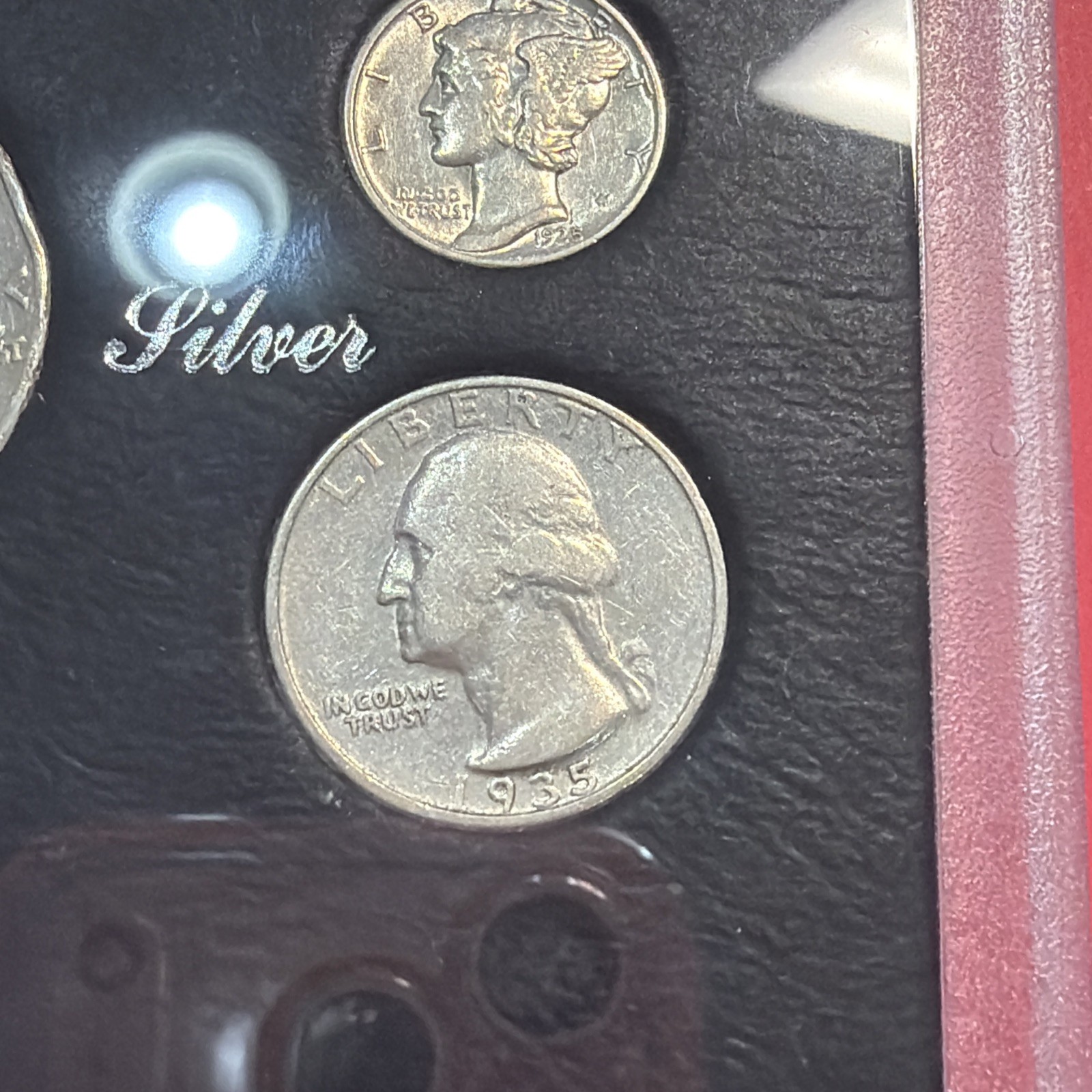 1935P US Mint Coin Set 90% Silver Coins