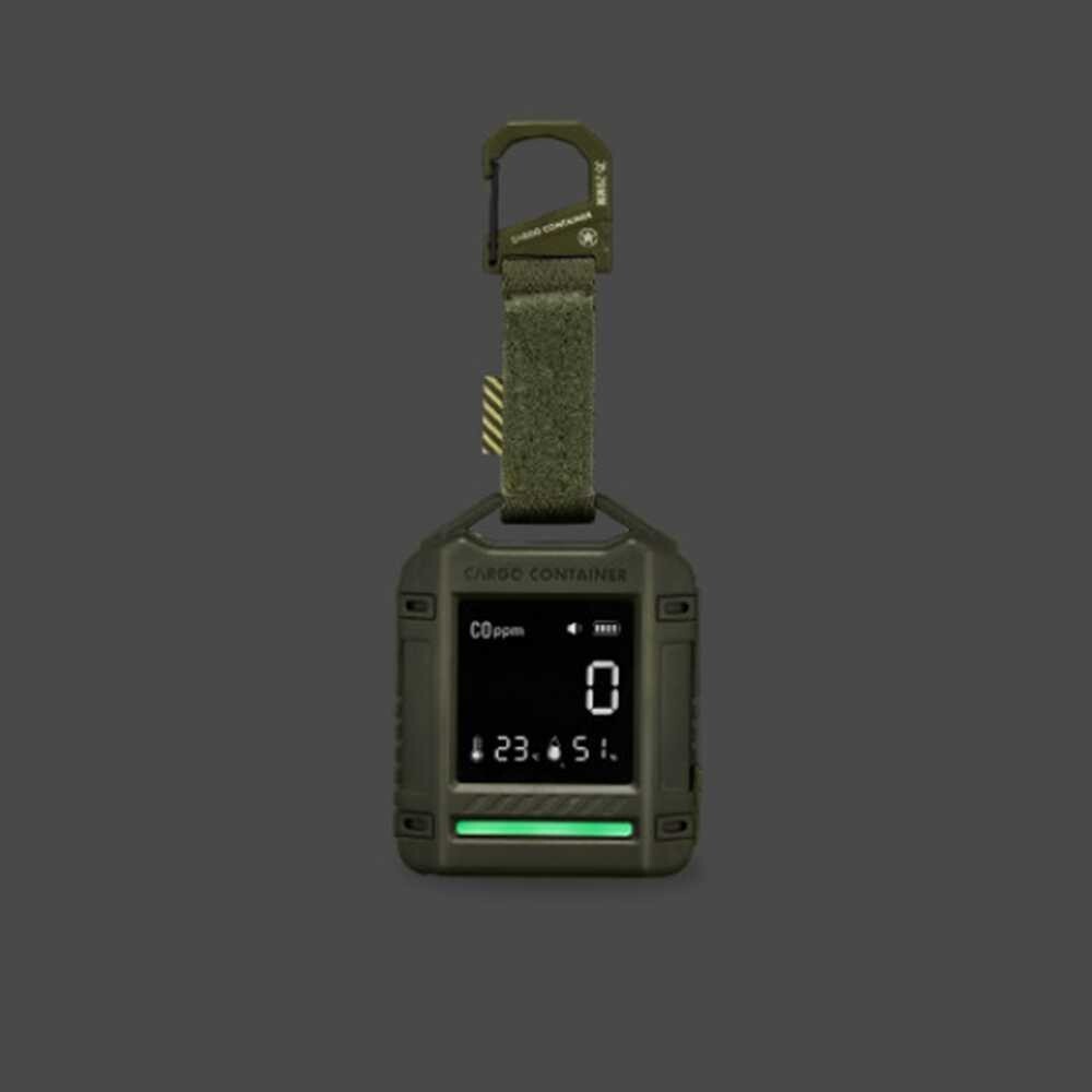 [Cargo Container Carbon] Monoxide Detector with LED Alarm, Temperature Display