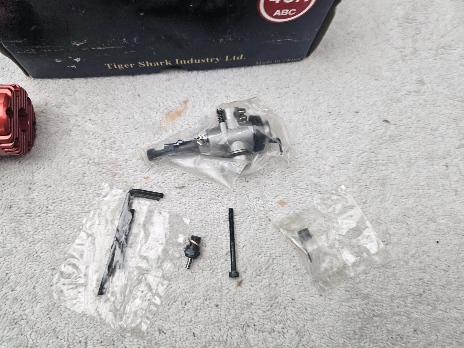 TIGER SHARK 46A RC ENGINE NEW IN OPEN BOX