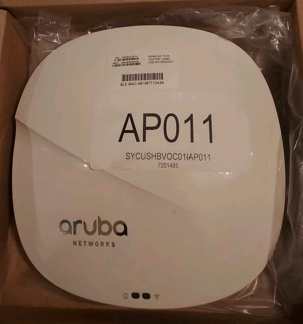 Aruba Instant JW813A IAP-315-US Wireless Access Point w/ Mounting Bracket (Renew