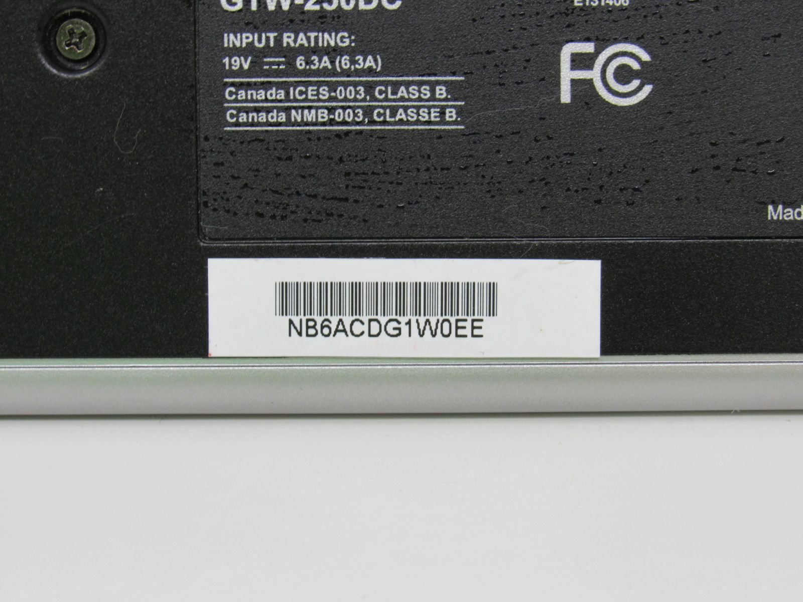 Gateway Docking station Port Replicator GTW-250DC