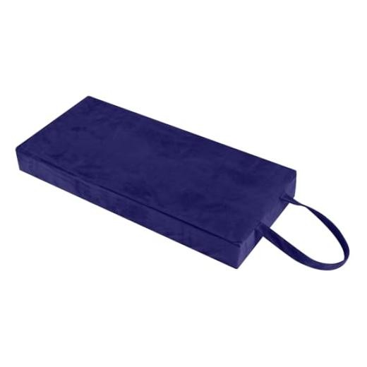 Navy Blue Colingmill Prayer Kneeler Pad 18 3/4 Inch - Personal Prayer Kneeler