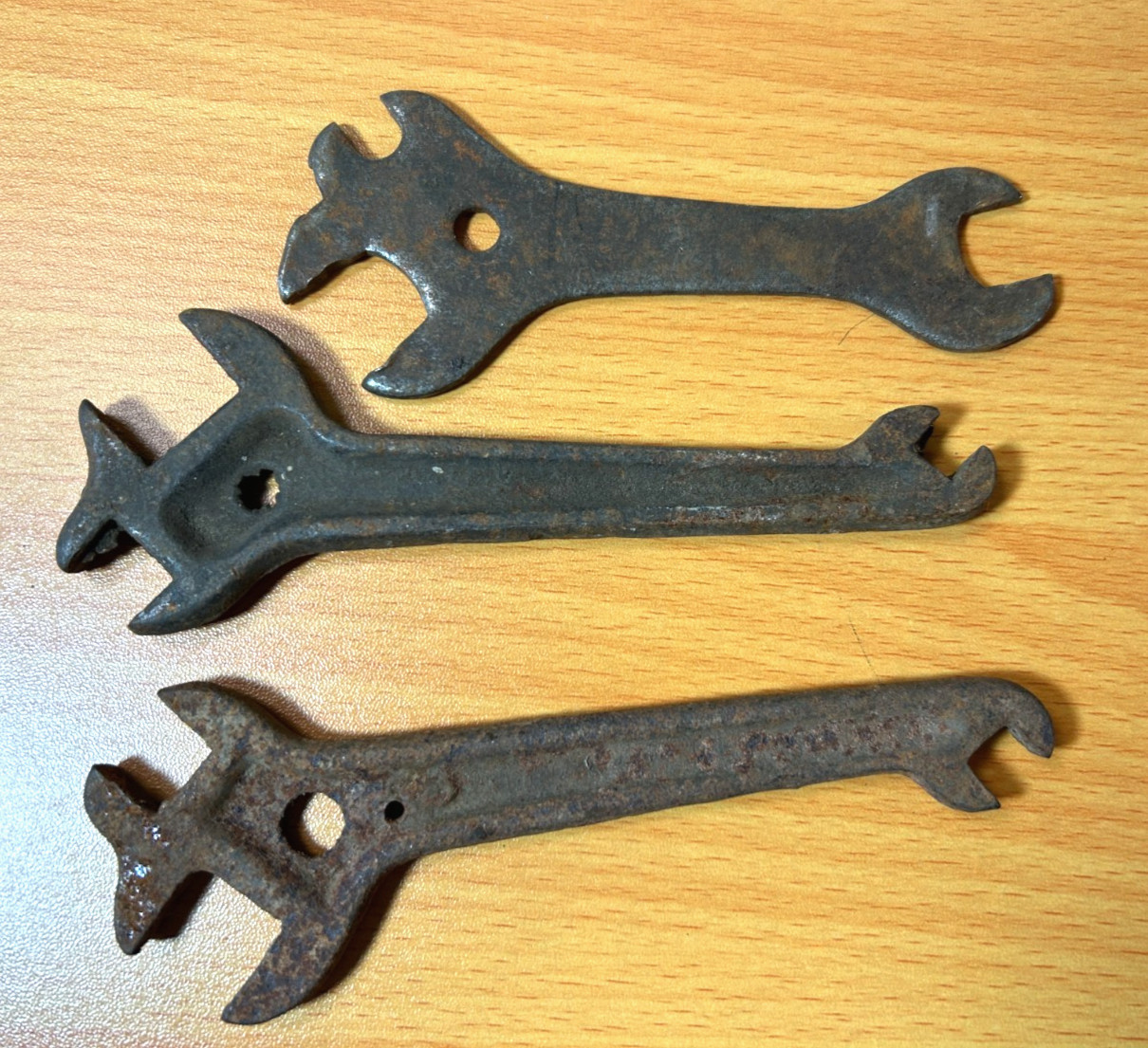 3 Vintage Tractor Wrenches