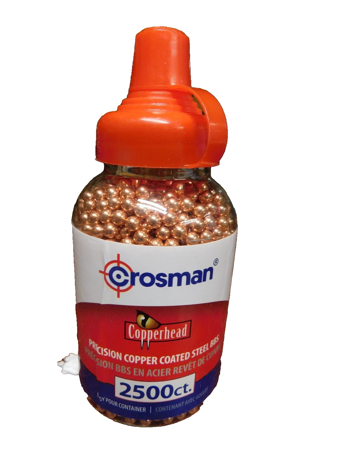 Crosman Precision Copper Coated 4.5mm Steel BBs 2500 Count
