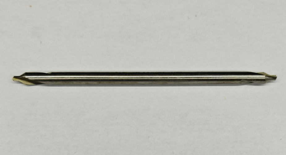 #2 Combined Drill and Countersink 4" Long HSS - Center Drill