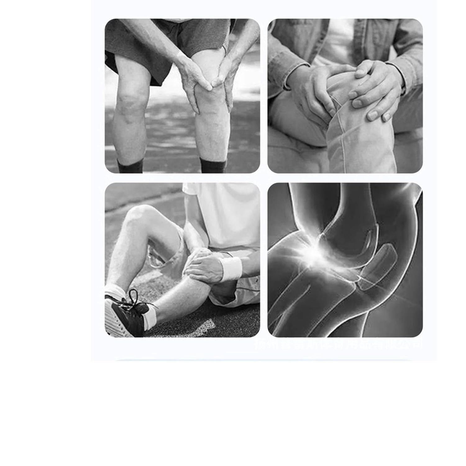 Knee Brace Spring Stabilizers Adjustable Compression Support meniscus tear, ACL