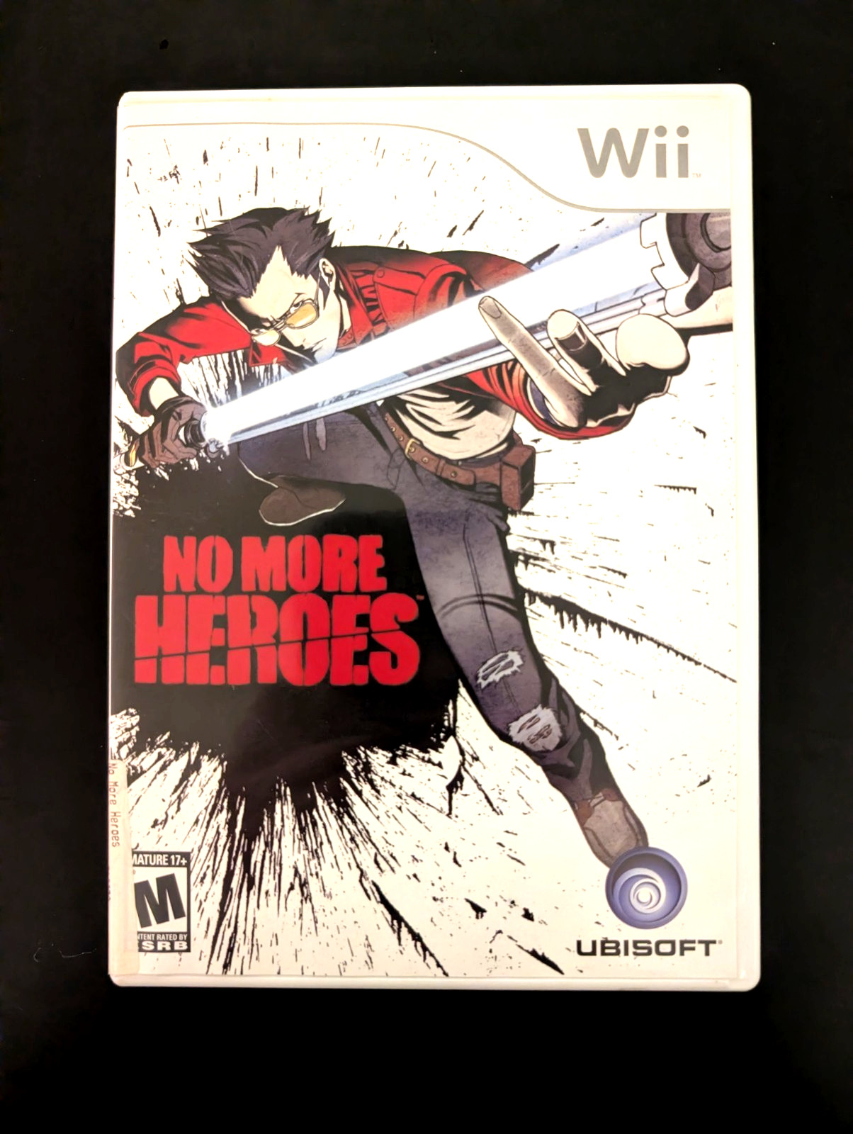 No More Heroes Nintendo Wii CASE ONLY Authentic Guaranteed