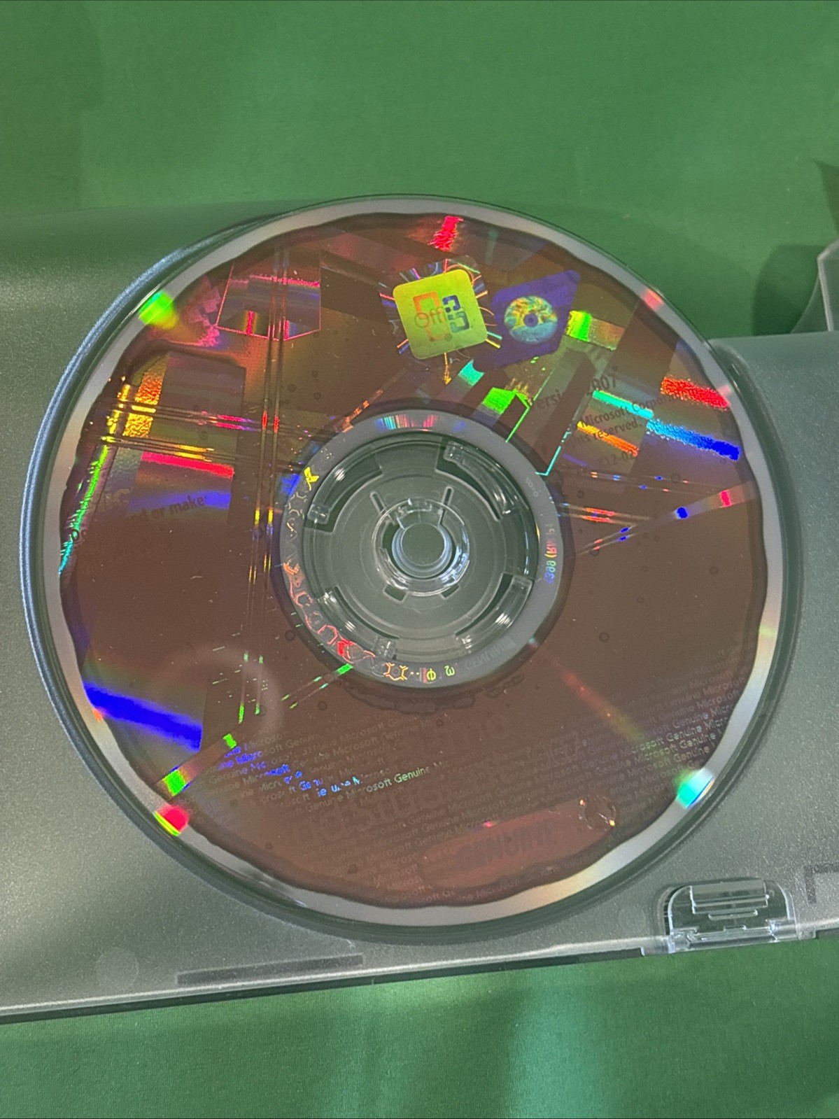 Microsoft Office Home and Student 2007 Software Disc In Original Case Used
