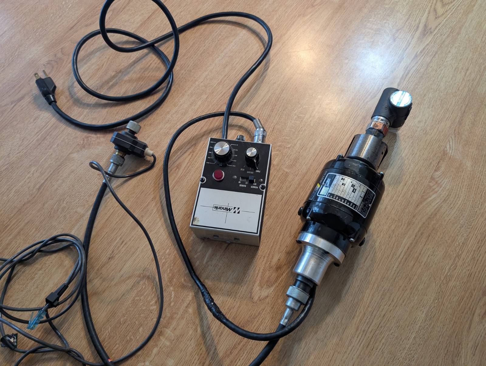 Minarik /dc motor control  Bodine Nsh -12r & Jones Ratio 1.0 Jewelry Watch Maker