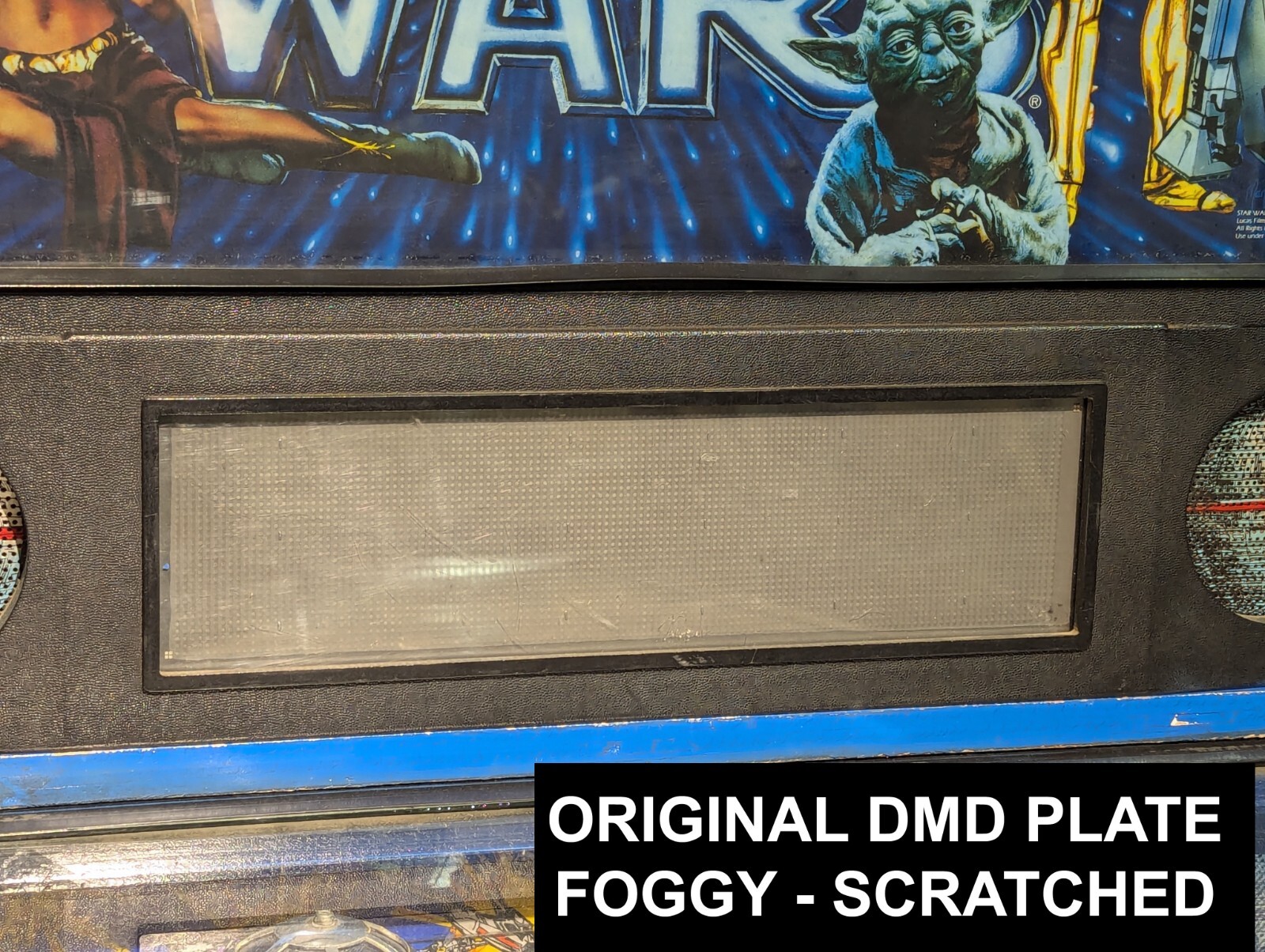 Data East Pinball Machine DMD Dot Matrix Display Protective Lens Replacement 5PK