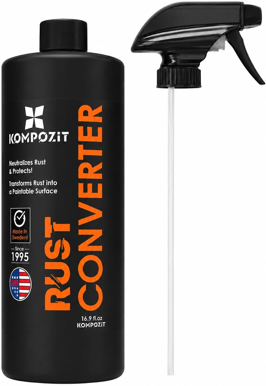 Rust Converter for Metal - Rust Reformer, Rust Neutralizer & Rust Treatment - Pl