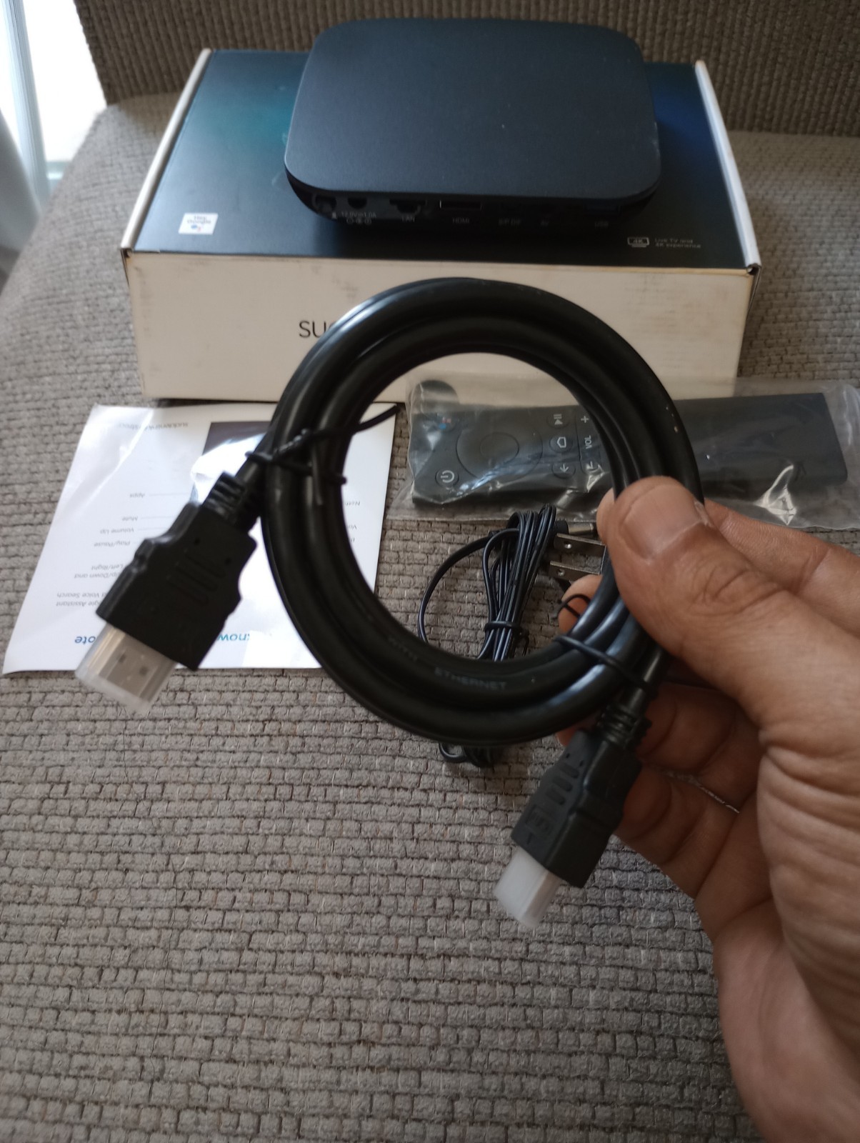 Suddenlink Stream Box 4k Live TV Streaming Altice DV8555/ open box