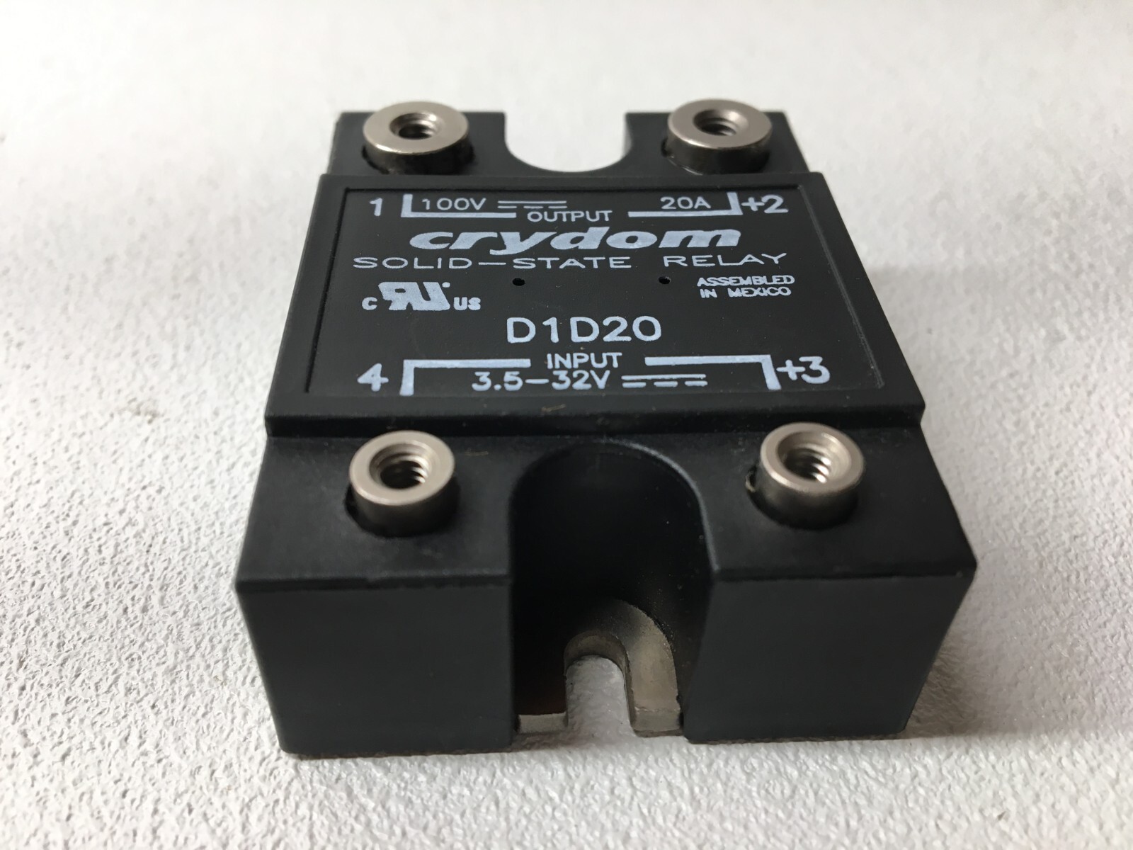New! Crydom D1D20 Solid State Relay (#60092)