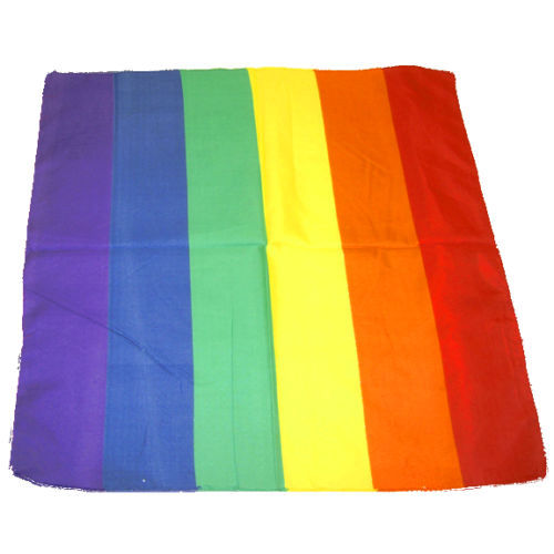 Rainbow LGBT Flag Bandana Doo Do Rag Biker Cap Hat Head Wrap Bandanna 100D