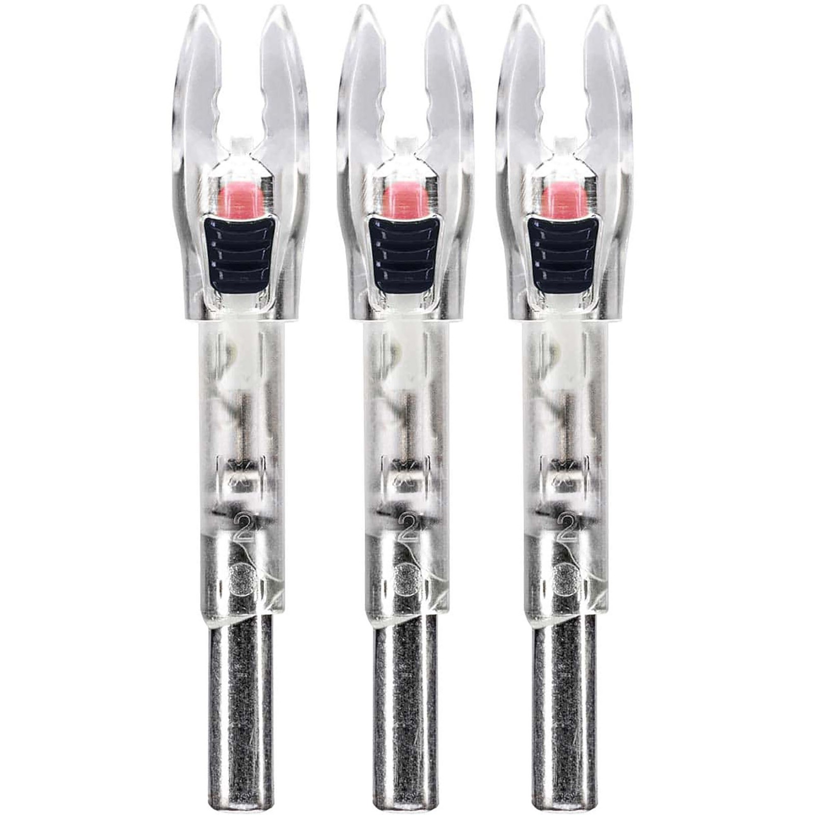 Nockturnal G Shift Red Lighted Nock 3-Pack