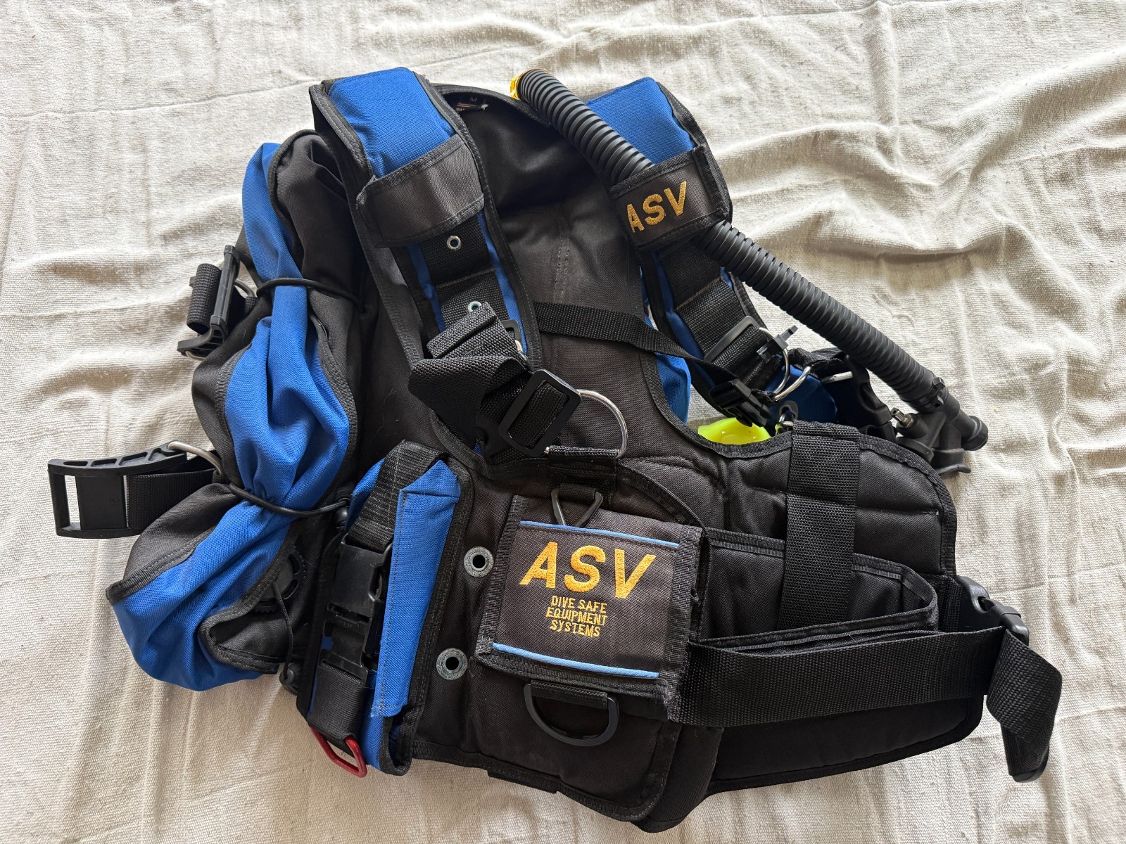 ASV Buoyancy Control Device BCD SCUBA Dive Safe Equipment Systems MEDIUM USA