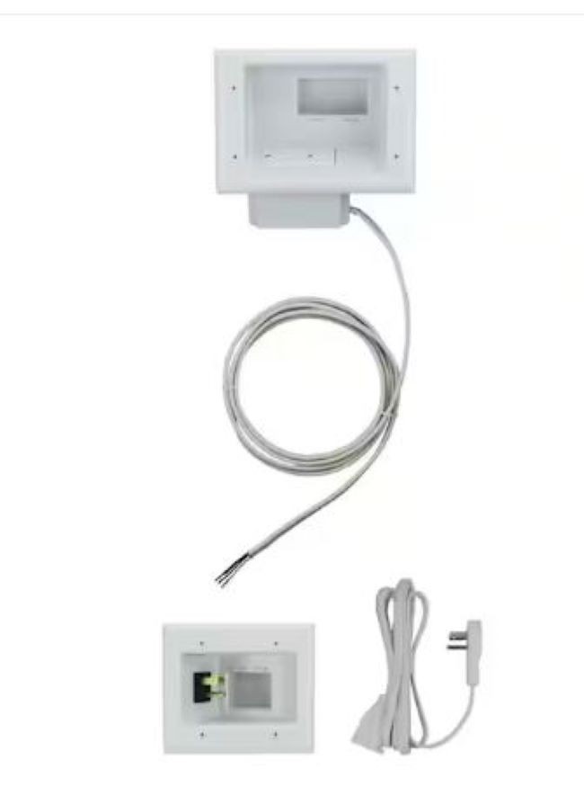 Commercial Electric Flat Panel TV Cable Organizer Kit
