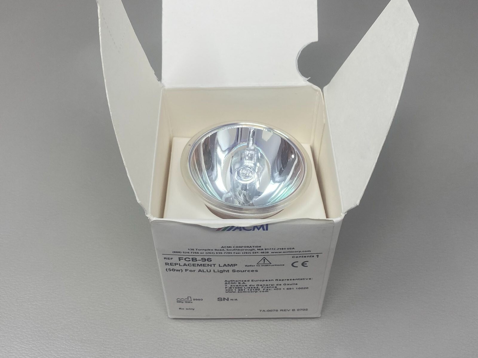 NEW ACMI FCB-96 Replacement Lamp for ALU Light Sources