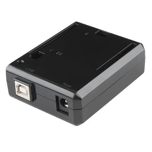 SB Arduino Uno R3 Enclosure Case Box Black Plastic