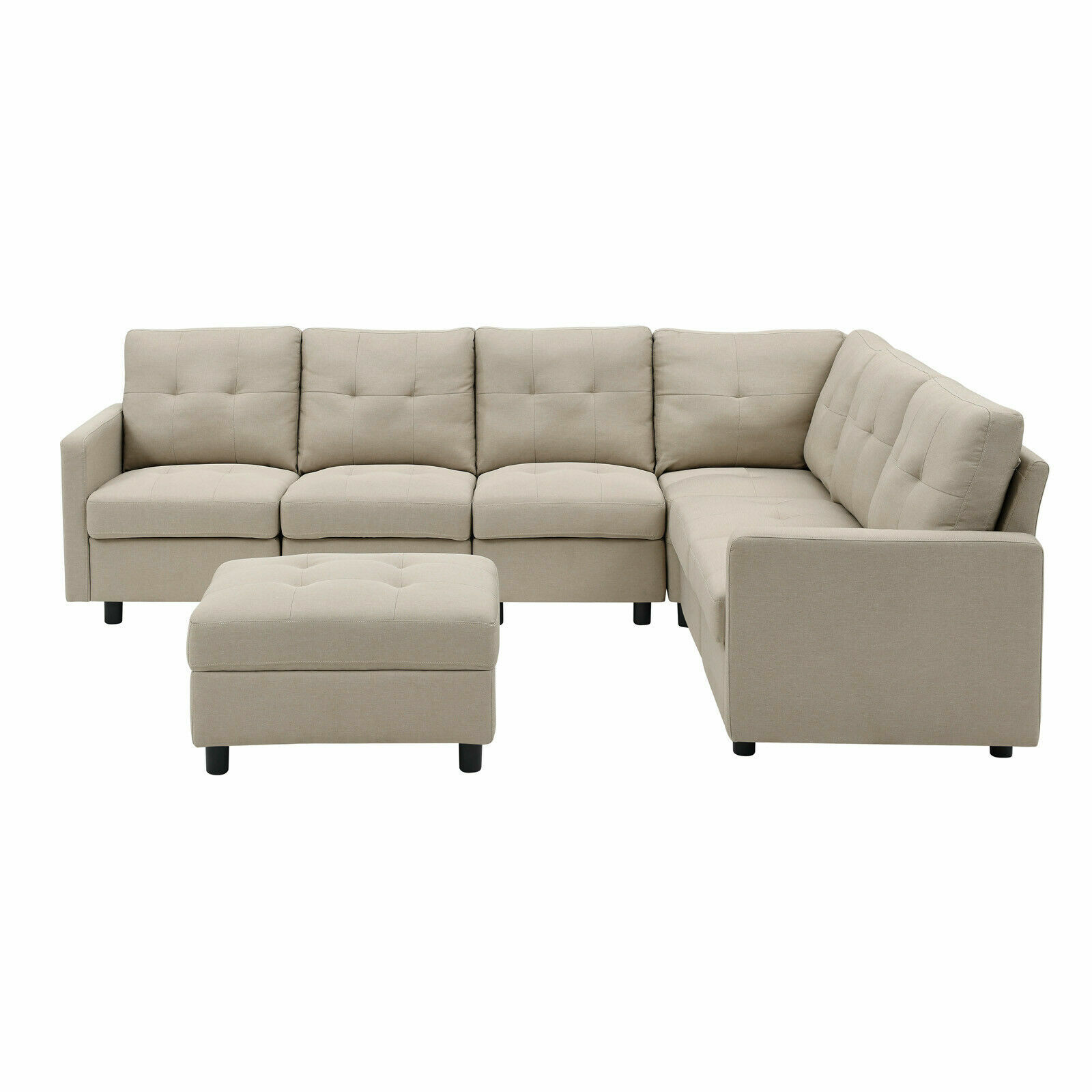 Modular Sectional Sofa Set DLY Couch Modern Fabric Upholstered Sofa Living Room