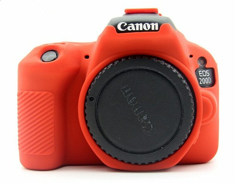 for Can&n EOS 200D Mark II 250D Rebel SL2 SL3 Silicone Skin Case Body Cover