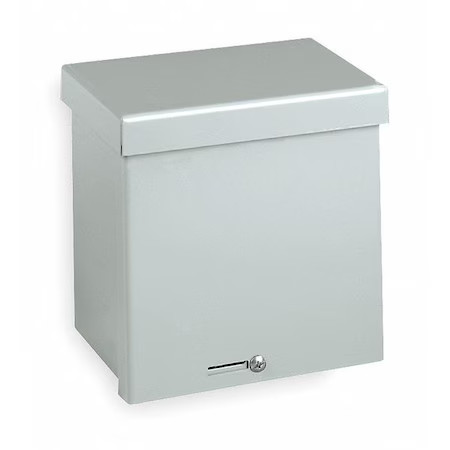 Wiegmann Rsc101004 Padlockable Hasp Electrical Enclosures, 10 In H, 4 In D, 10