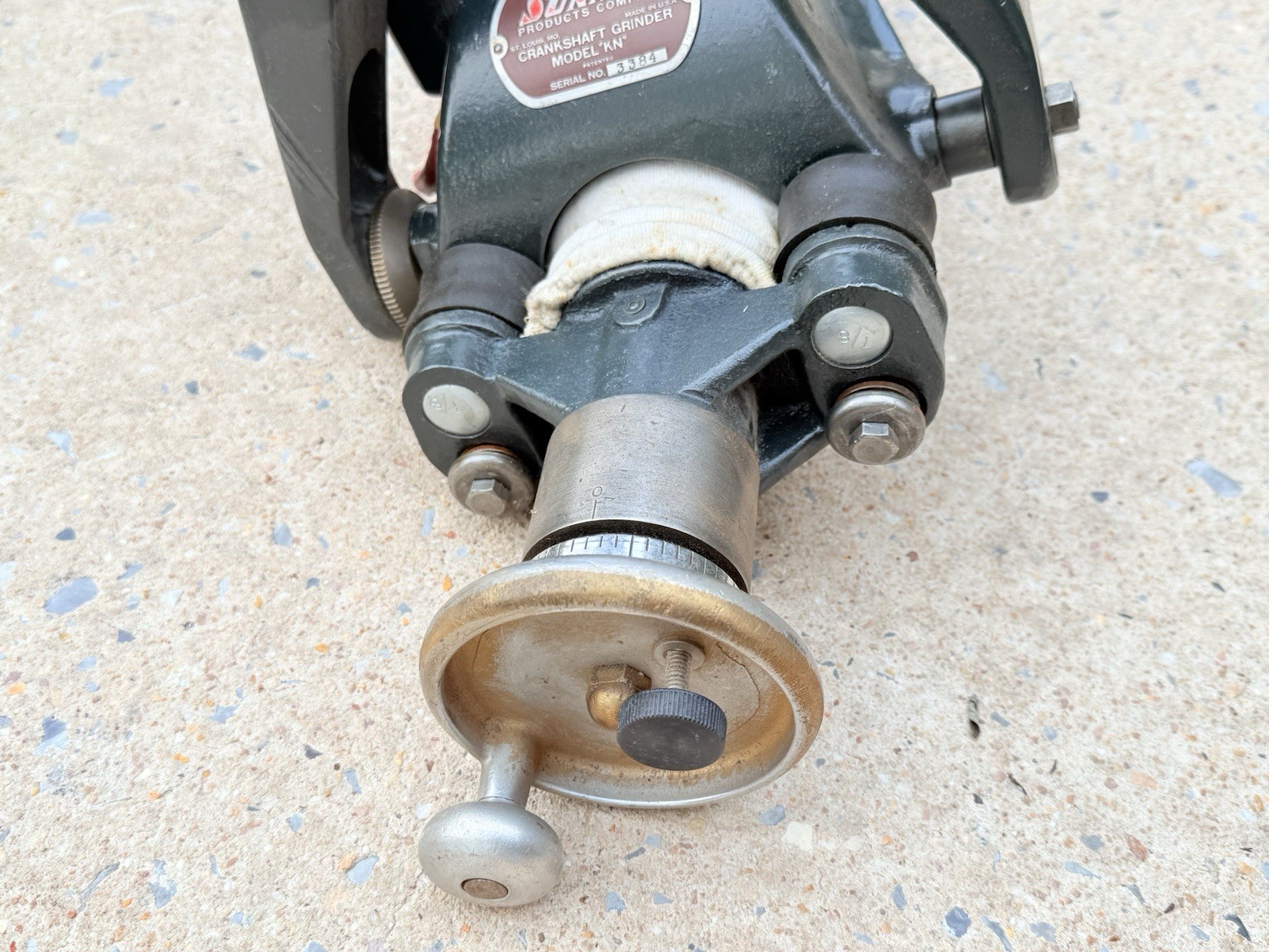 Sunnen Crankshaft Grinder Model KN