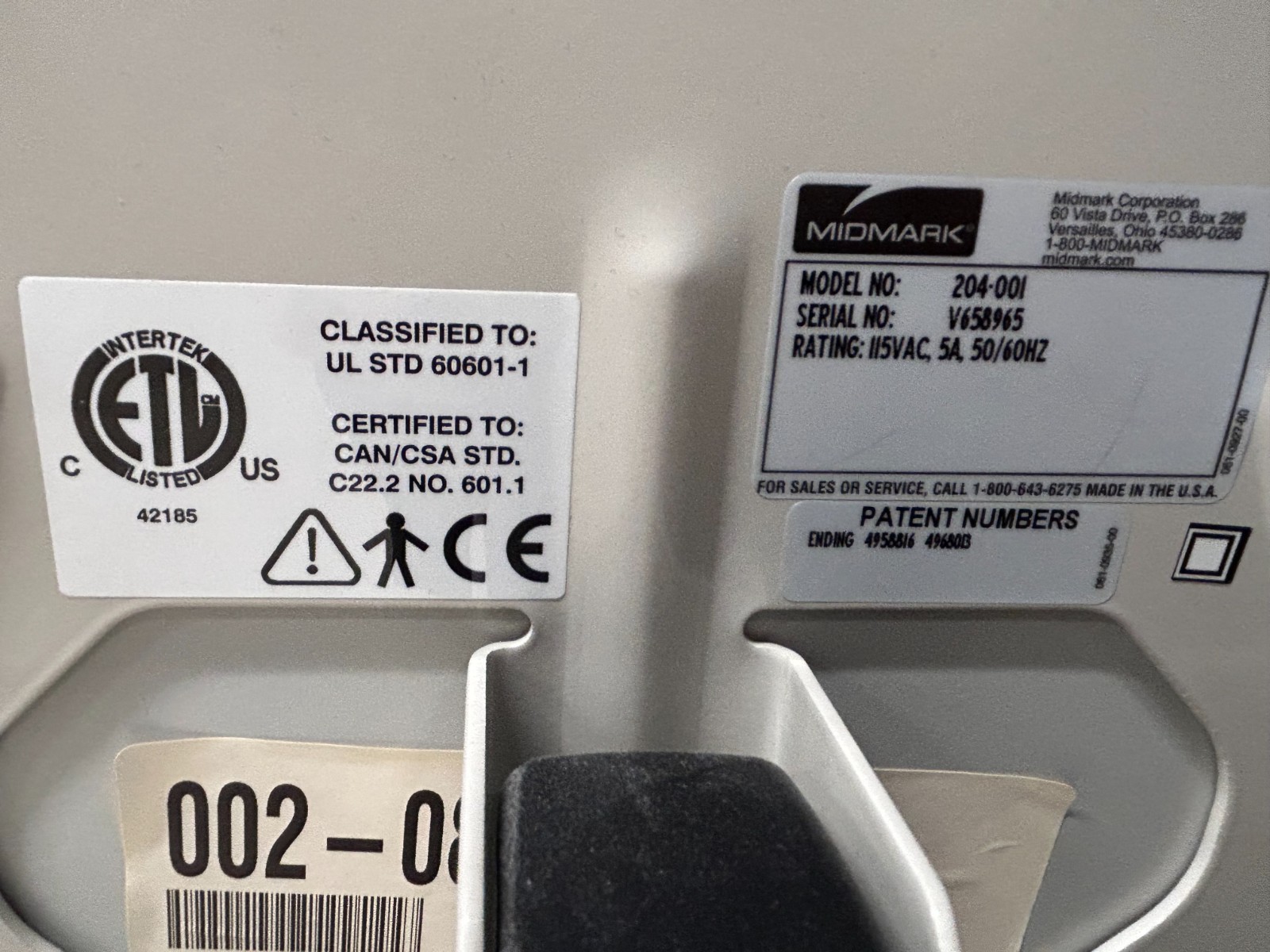 ✅Midmark Ritter 204 Exam Table Excellent Condition #6✅