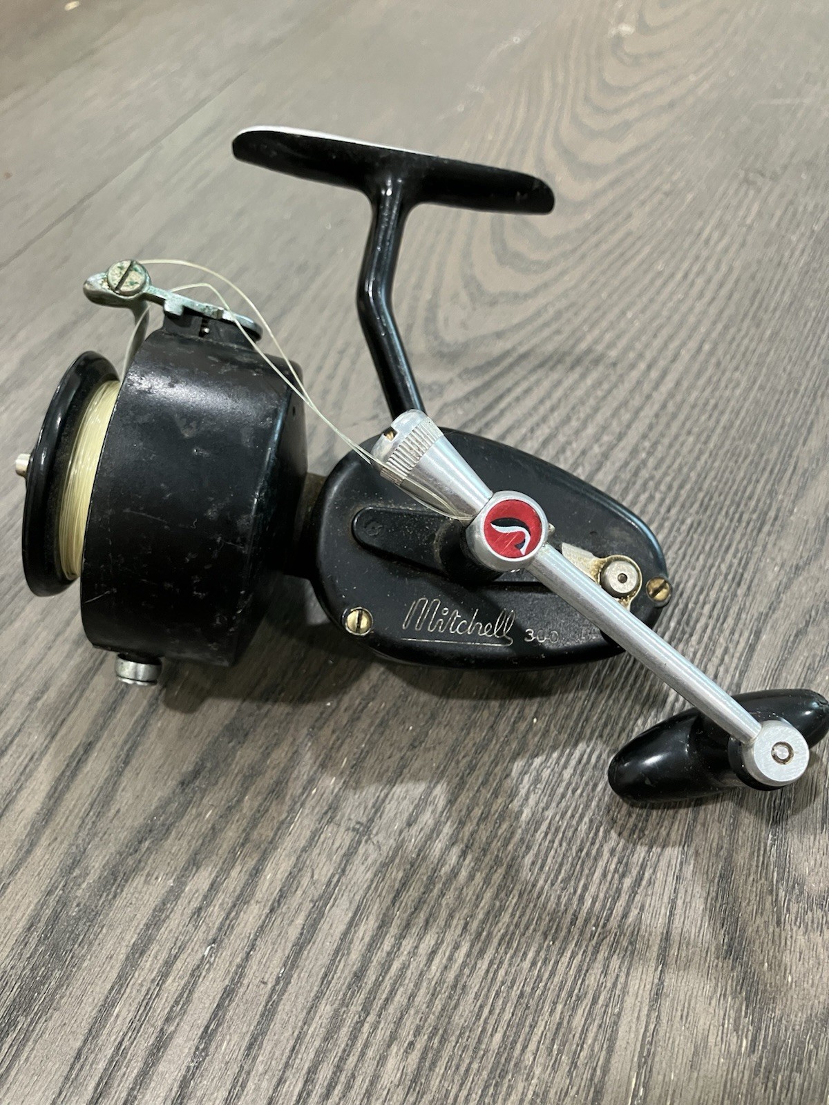 Vintage Mitchell 300 Spinning Fishing Reel &  Large spare spool- Made In France