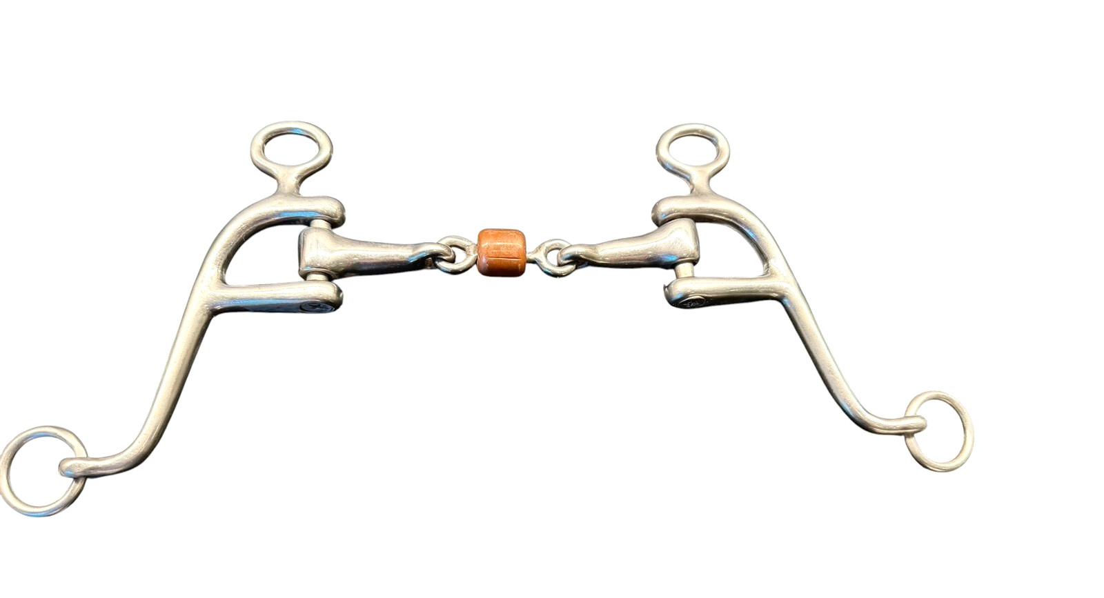 Stainless Steel 5.5" Short Shank Interchange Walking Horse Bit 5" Mouth Copper