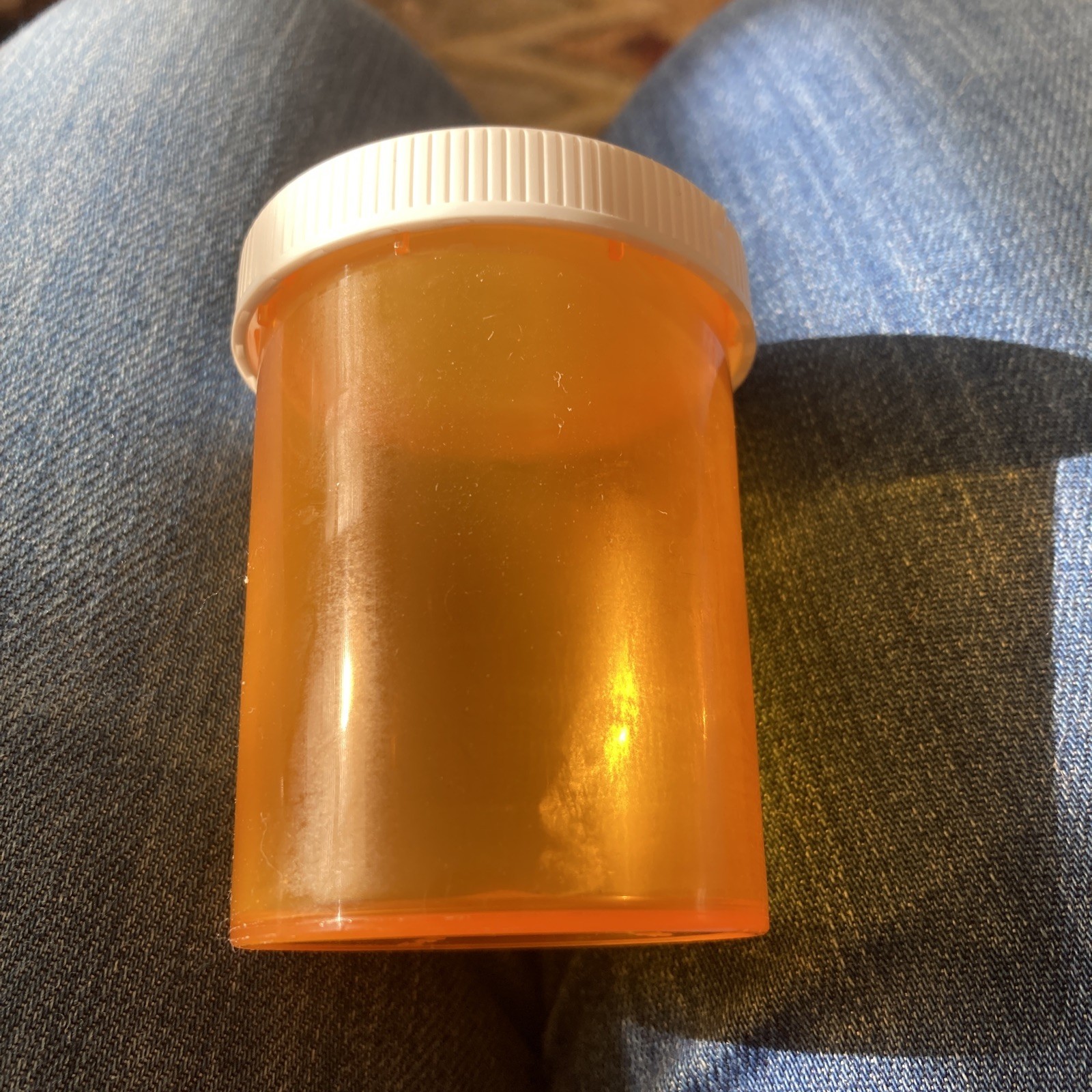 CVS Pill Bottles Empty Plastic Rx Prescription Med Amber Orange Storage Craft 50