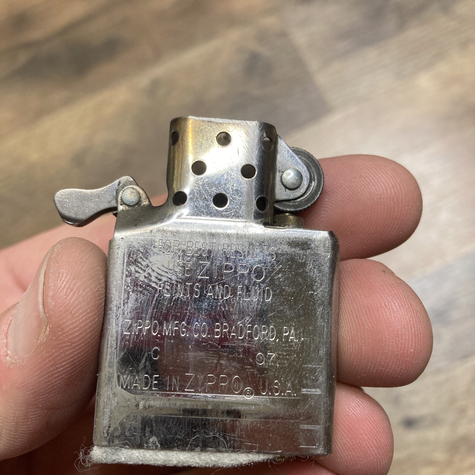 zippo ring of fire made in usa
