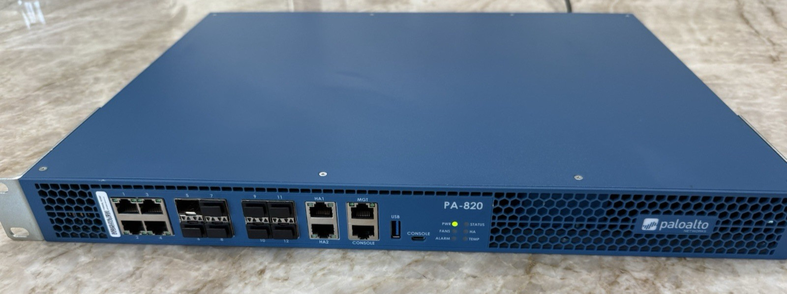 Palo Alto Networks PA-820 12-Port Network Security Firewall Appliance PA820  CC5