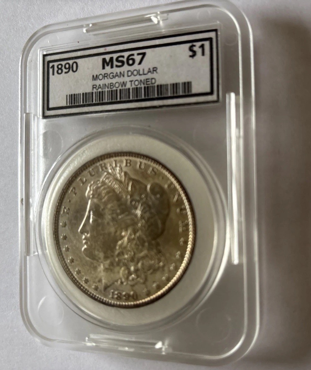 1890 Morgan Silver Dollar