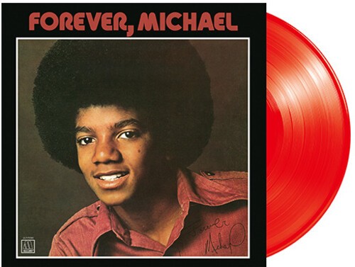 Michael Jackson - Forever, Michael - Clear Red Vinyl [New Vinyl LP] Clear Vinyl,