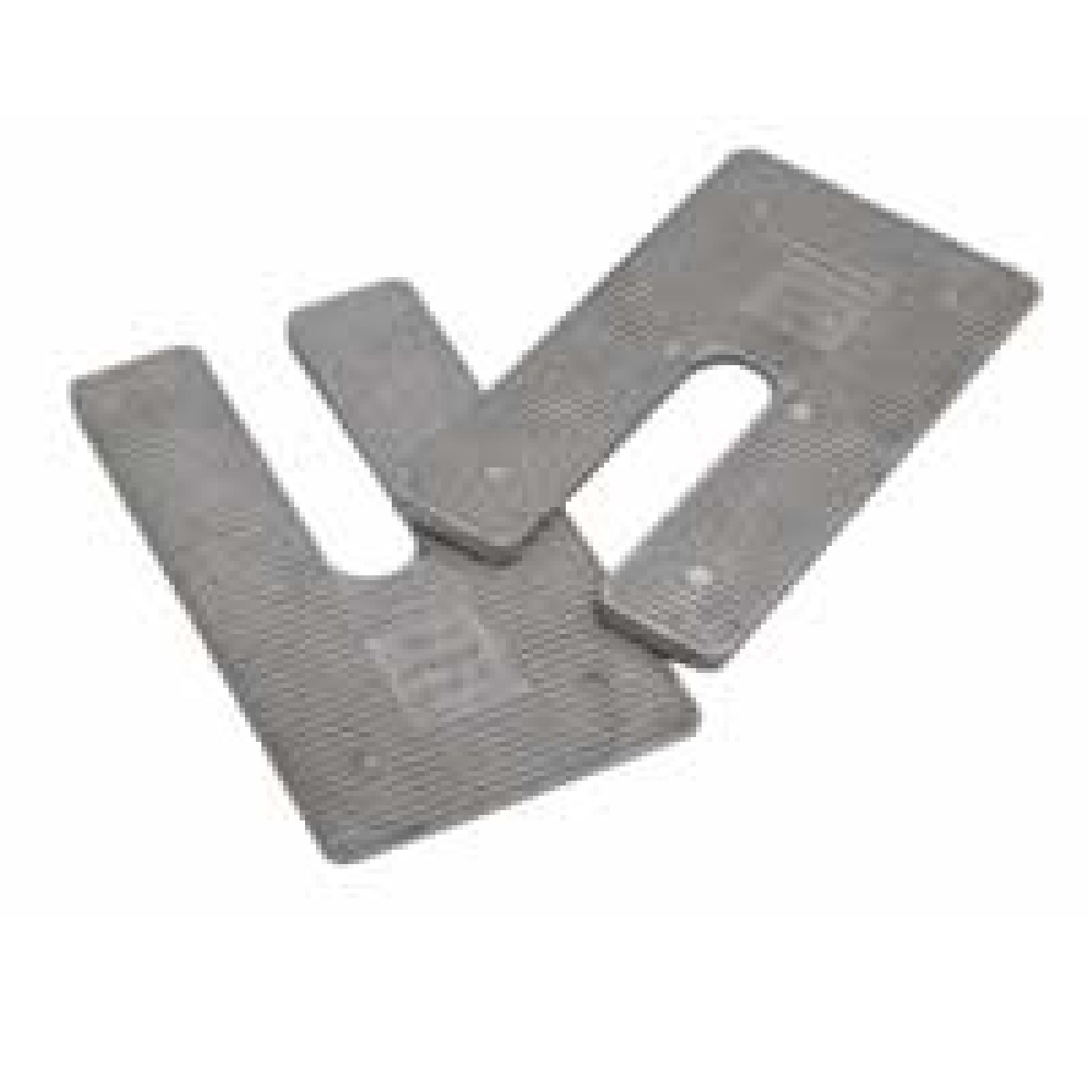 Specialty Products Aluminum Alloy 4" x 4° x 6.5" Truck Axle Shims Set of 6