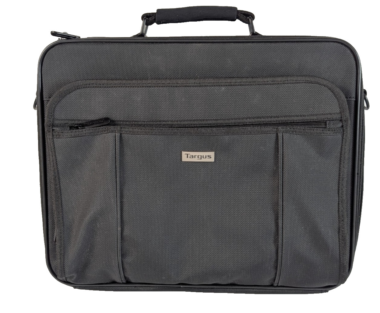 Targus Nylon Canvas Laptop Messenger Bag TVR300-71  Black, no shoulder strap