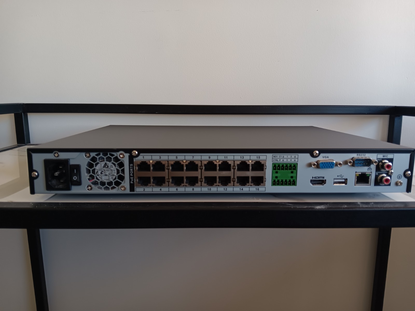 IC Realtime NVR‑MX16POE‑1U4K1 used