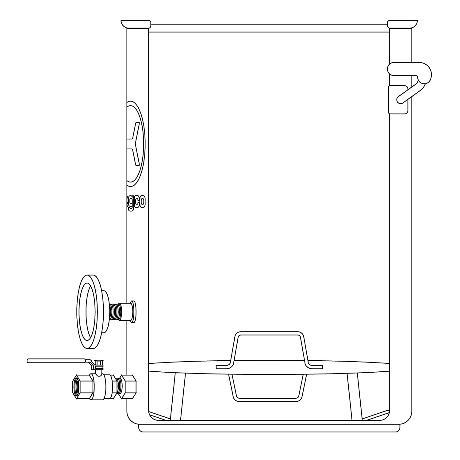 Kegco SEFB30 False Bottom for 30 Gallon Brew Pots