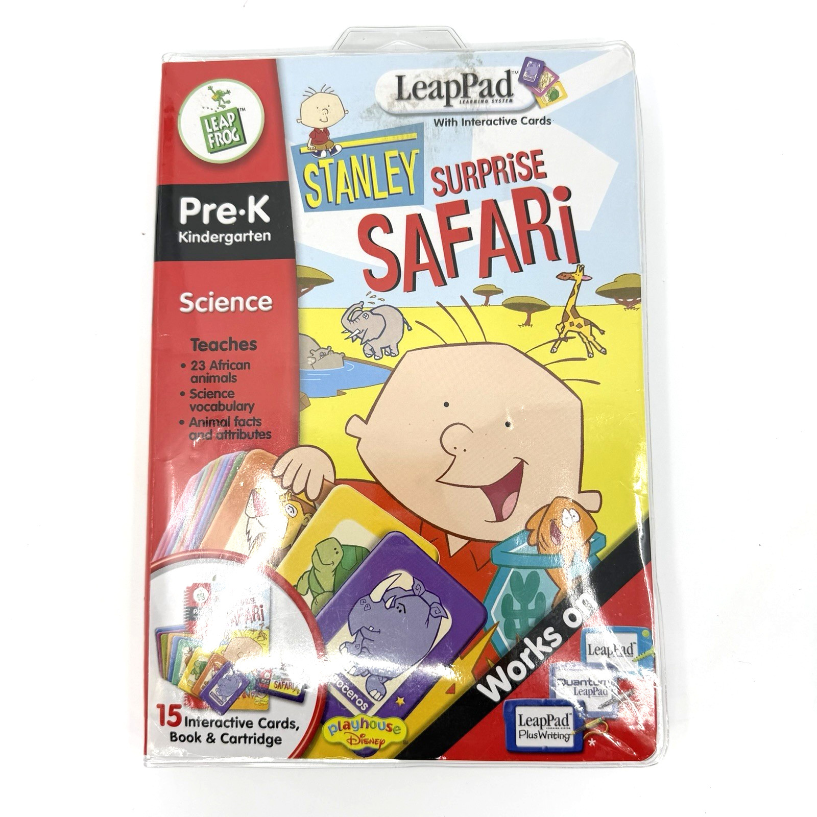 LeapPad Leap Frog Stanley Surprise Safari Pre K