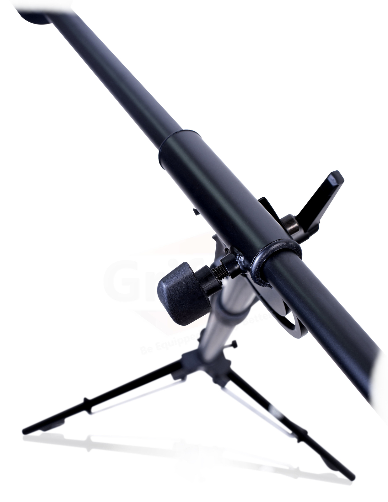 2-PACK Professional Microphone Boom Stand - Stage Holder Retractable Tripod Legs