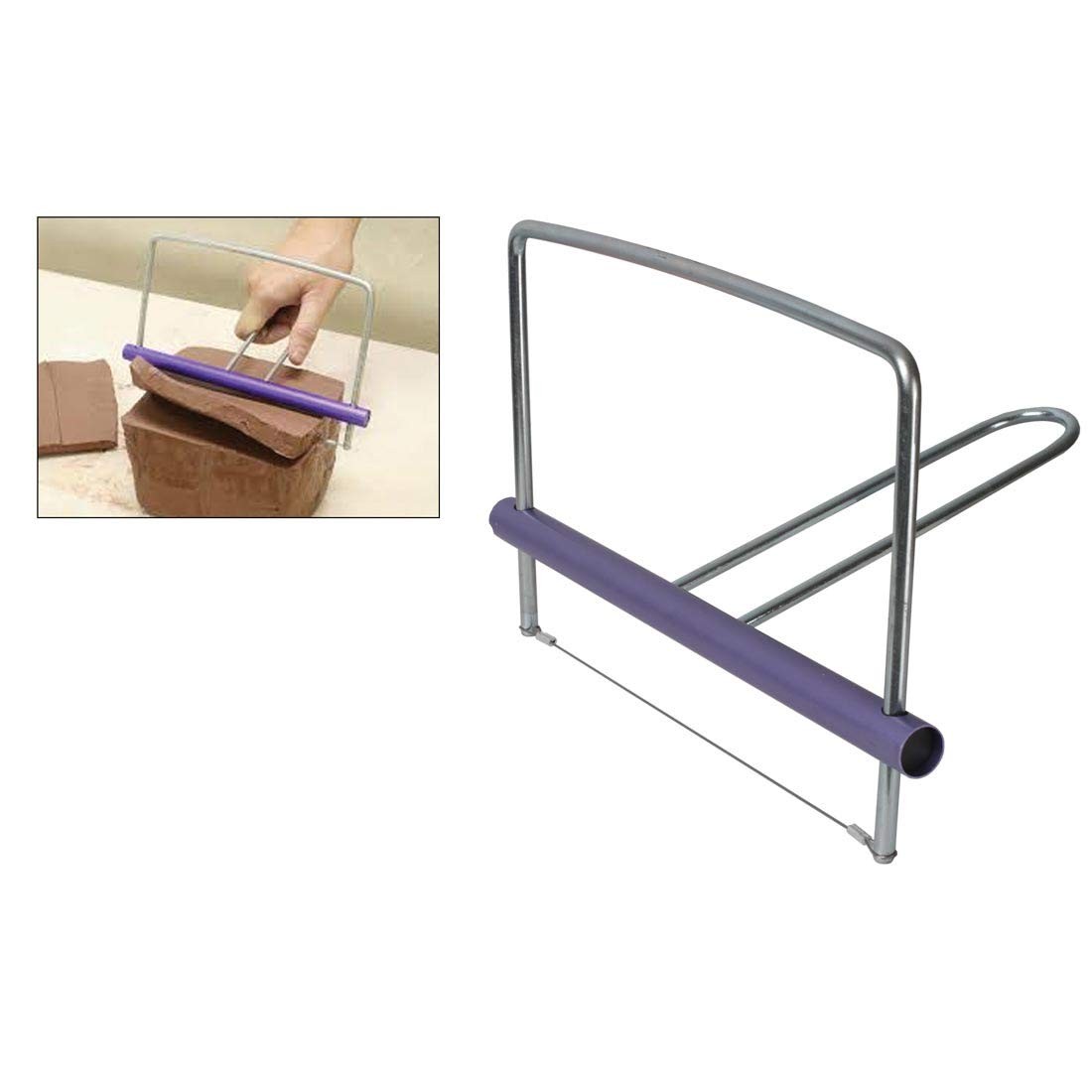 1473770 Adjustable Handled Clay Slicer, Stainless Steel