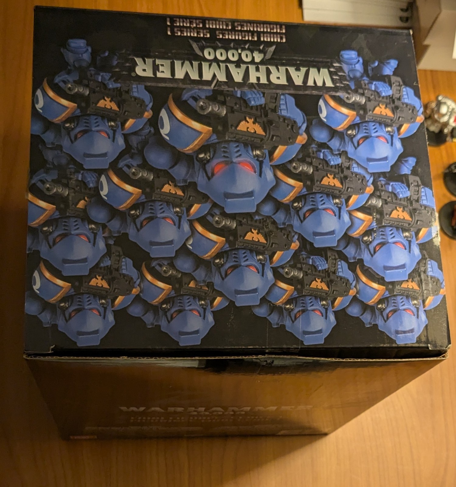 Bandai Warhammer Chibi series 1 FULL SET with empty store display box