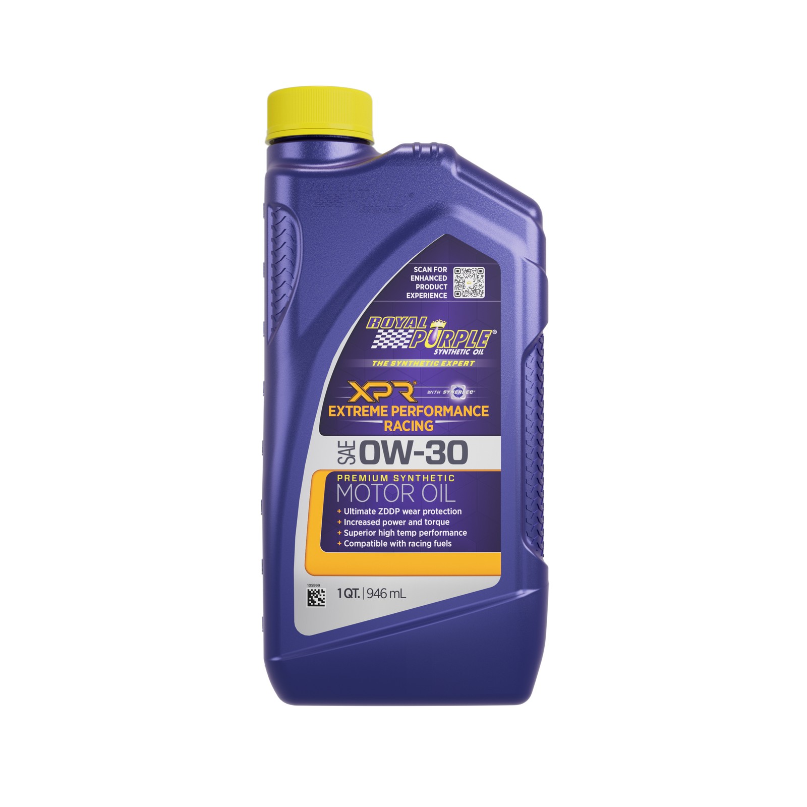 ROYAL PURPLE Motor Oil - XPR - 0W30 - Synthetic - 1 qt - Set of 6 6010