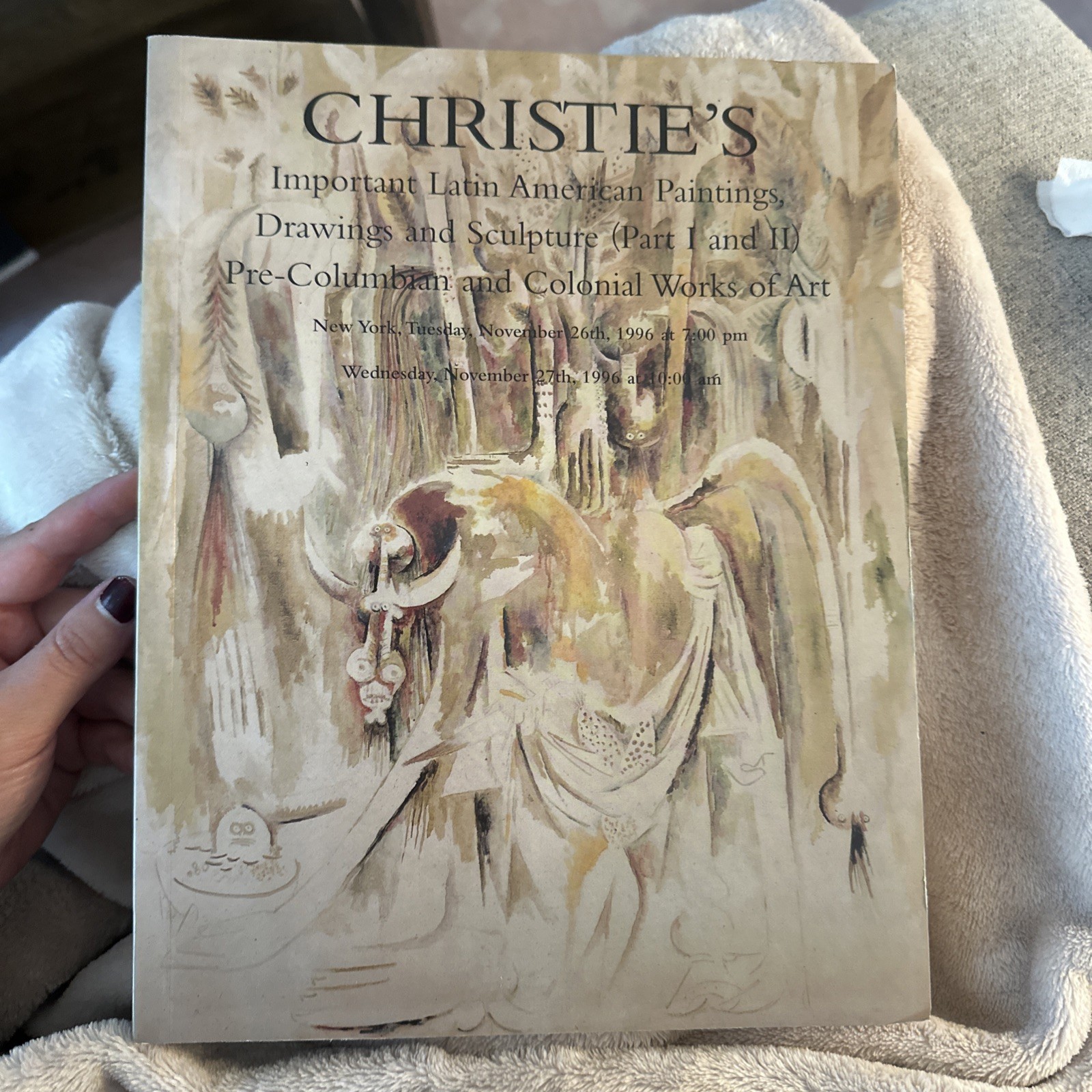 Christie's Important Latin American Paintings Drawings Sculpture I & II NY 1996