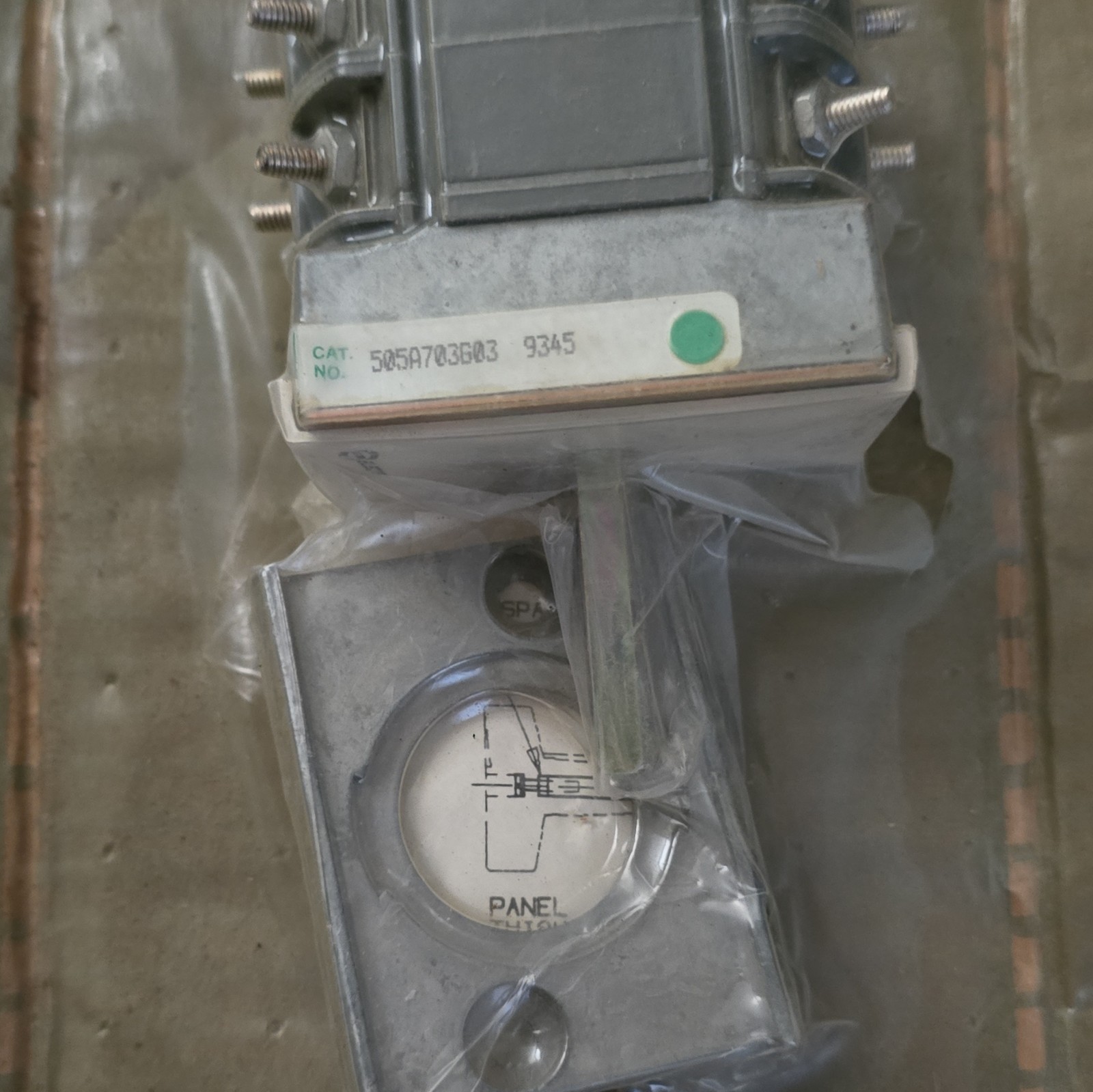 ELECTROSWITCH 505A703G03  9345 TYPE-W2 600V-8A 300V-20A NEW - Sealed No Box