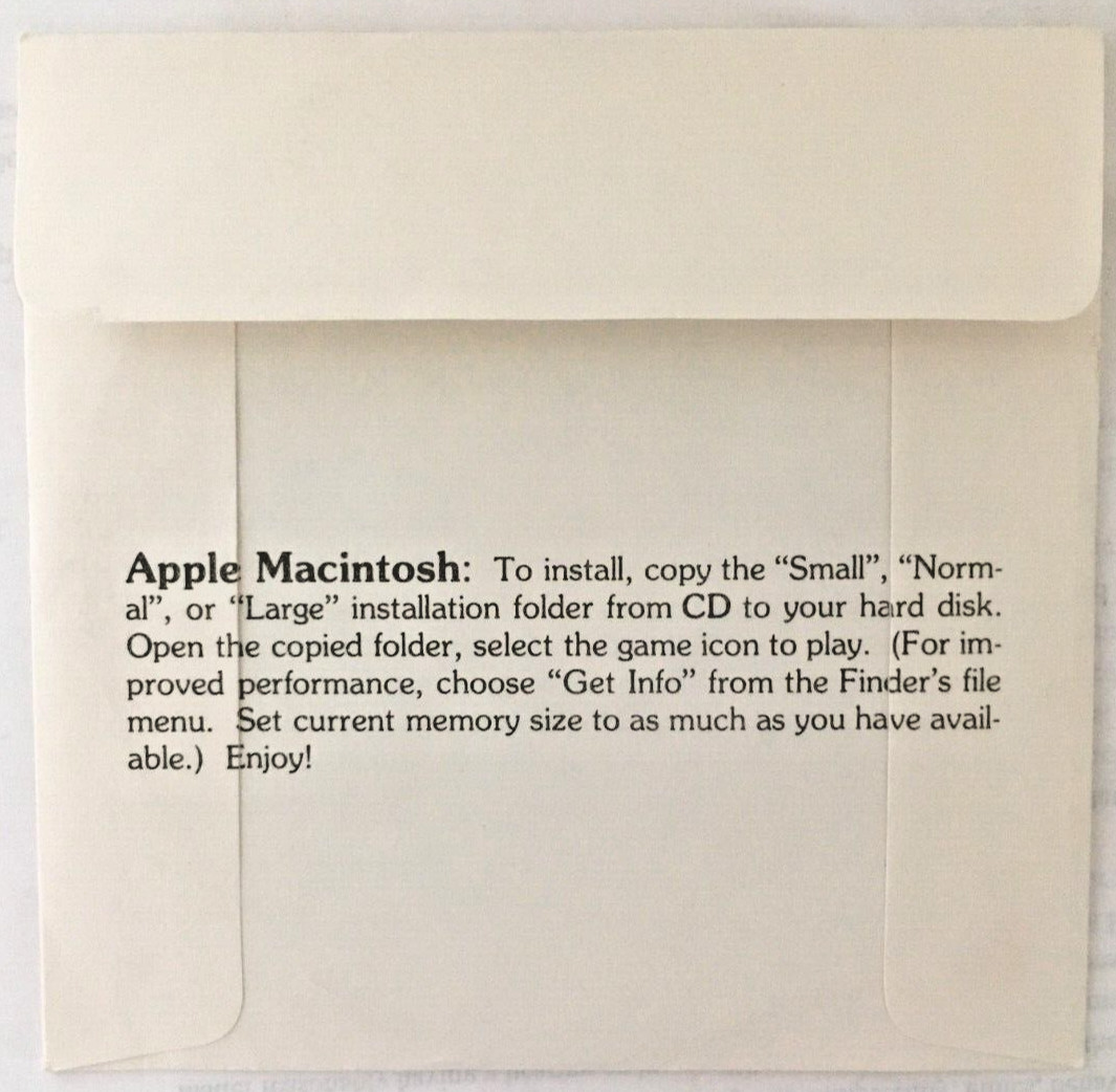 Lunicus Vintage Macintosh Computer Game CD-ROM