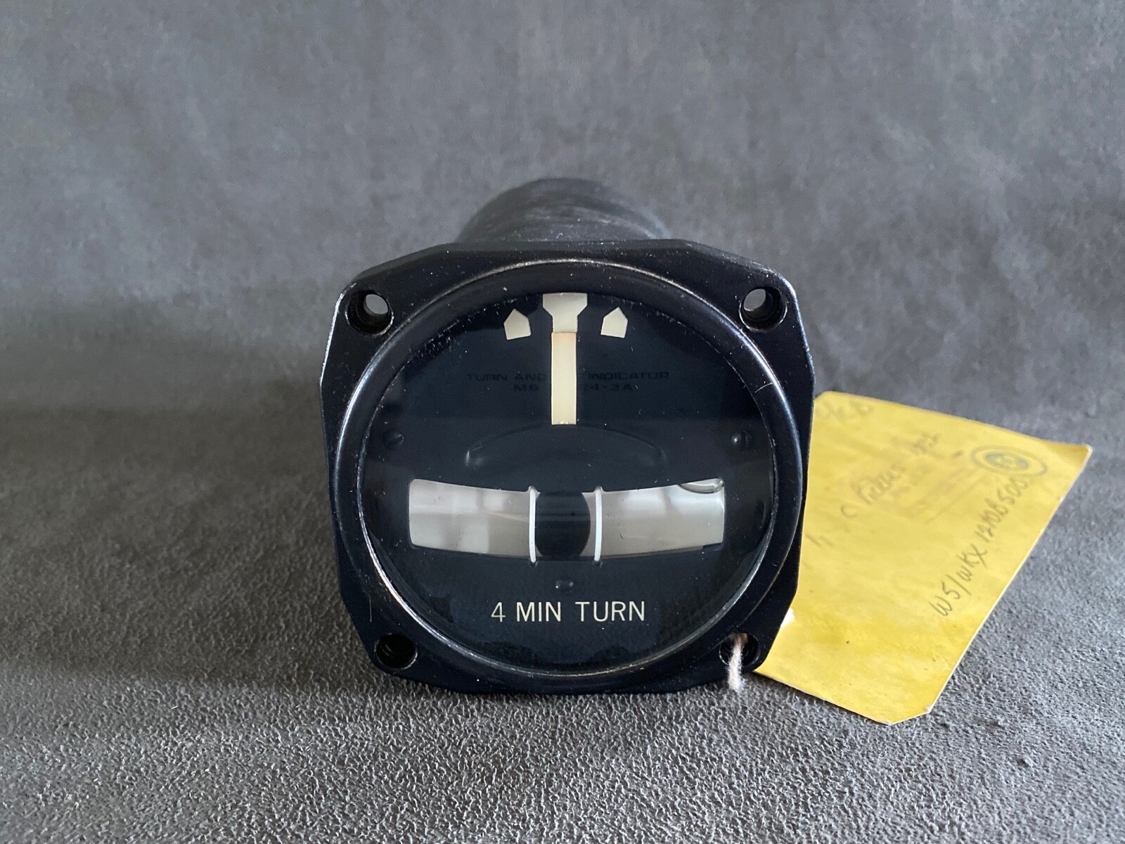 Vintage General Design Aircraft Turn & Slip Indicator P/N 6610-00-169-1489