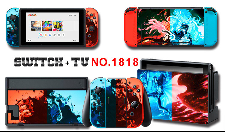 Vinyl Decal Skin Sticker Protector for Nintendo Switch #1818